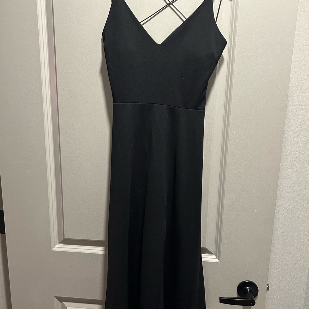 Elegant Black Women's Dress